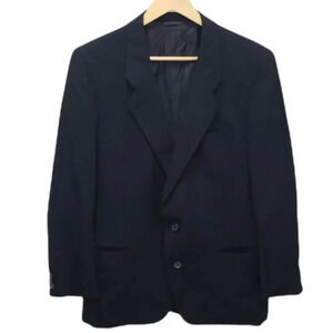 Giorgio Armani Navy Made in Italy Two Button Blazer 42R